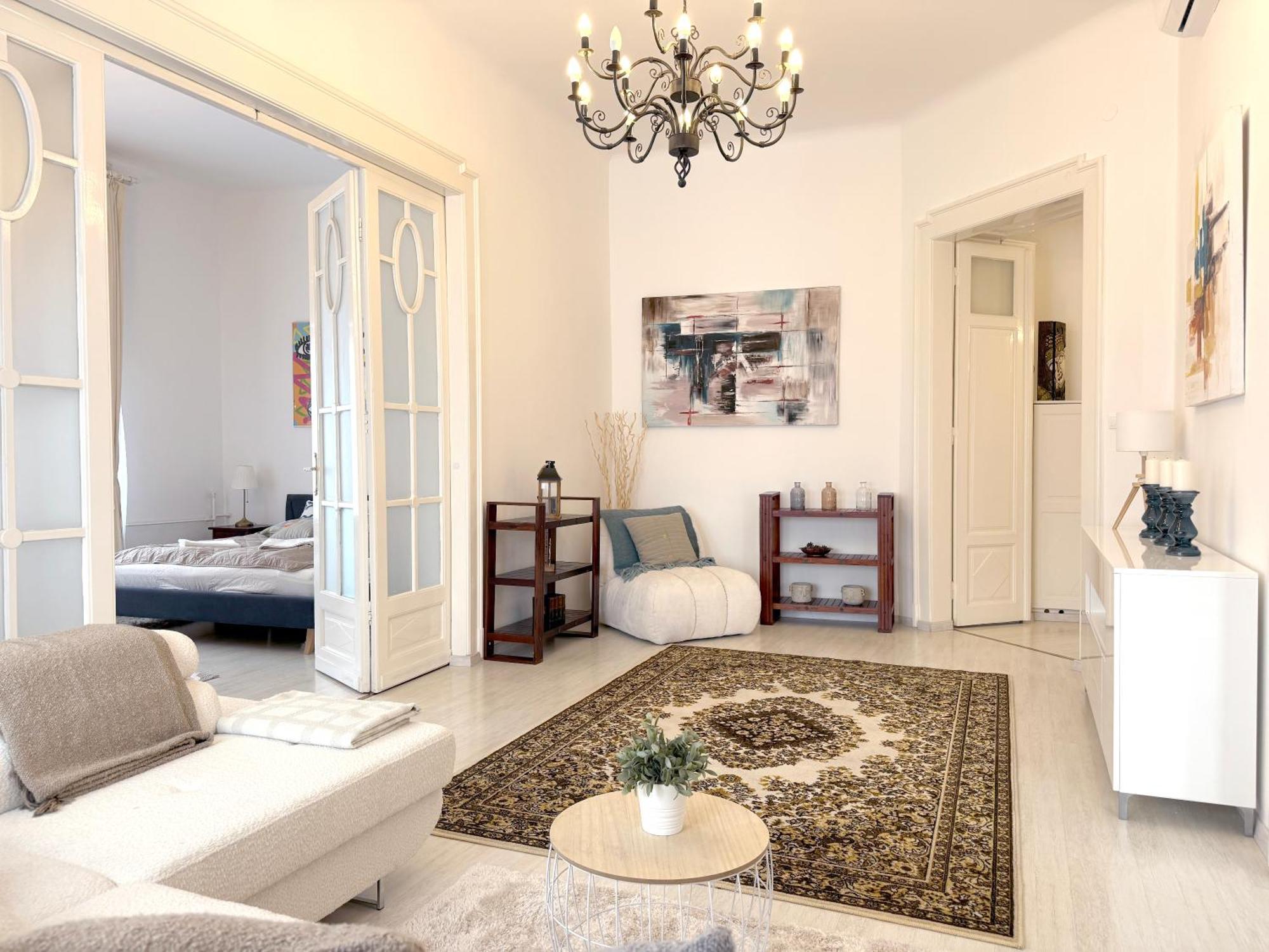 Elegant 125m2 In Center Of Apartman Budapest